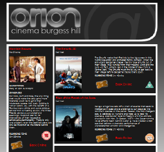 Orion Cinema Mailing List.
